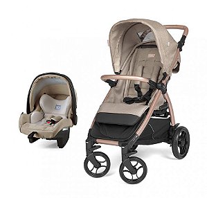 Carrinho de Bebê Travel System Booklet 50 (até 15 kg) - Mon Amour - Peg-Pérego