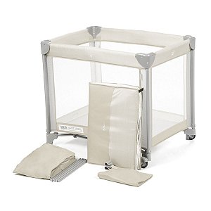 Berço Portátil Mini Play Pop (até 15 kg) - Beige -Safety 1st