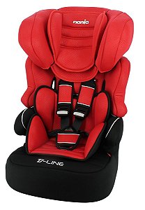 Cadeira para Auto Nania Beline Luxe (até 36 kg) - Rouge - Team Tex
