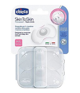 Protetores de Seios de Silicone SkinToSkin M/G - Chicco