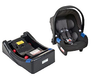 Bebê Conforto com Base Touring X (até 13 kg) - Dark Grey - Burigotto