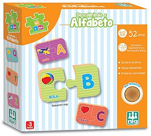 Jogo Educativo de Encaixar - Mamãe e Bebê - NIG Brinquedos - Alves Baby