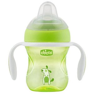 Copo de Transição 200ml (+4M) - Cachorrinho Verde - Chicco