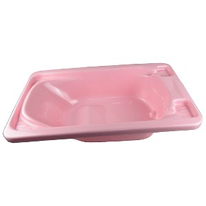 Banheira de Plástico Rígido (até 20 kg) - Rosa Perolado - Galzerano