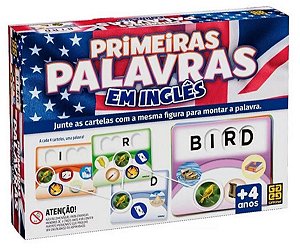 Jogo Primeiras Palavras em Inglês (+4 anos) - Grow