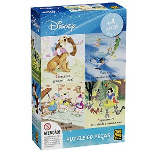 Puzzle 350 peças Panorama Princesas - Loja Grow