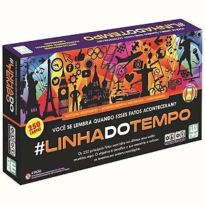 Jogo Linha do Tempo (+9 anos) - NIG Brinquedos