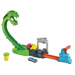 Pista Ataque Tóxico da Serpente (+5 anos) - Hot Wheels - Mattel