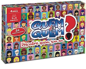 Jogo Quem é Quem? (+6 anos) - NIG Brinquedos