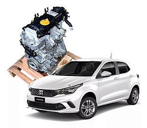 MOTOR FIAT FIREFLY FLEX 1.0 3 CILINDROS 7091966