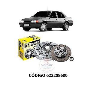 KIT EMBREAGEM - 215MM/24 ESTRIAS PLATO/DISCO/ROLAMENTO 6222086000 LUK