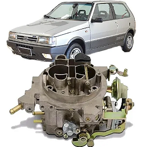 Carburador Novo Mecar Modelo Weber 495 TLDF Uno 1.6 R Prêmio CSL Elba CSL Motor 1.6 Argentino Álcool