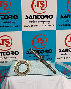 Eixo Carretel+engrenagem Da 1ª Marcha Kombi A Ar