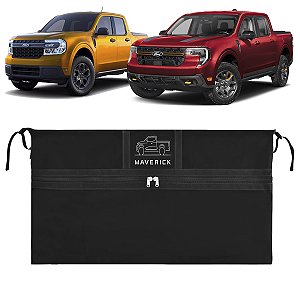 Bolsa Caçamba Ford Maverick 335 Lts Impermeável Maleiro Pickup Caminhonete Instala Sem Furar A Caçamba