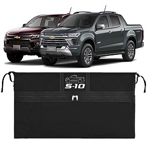 Bolsa Caçamba Chevrolet S10 420 Lts Premium Instala Sem Furar A Caçamba Maleiro Pickup Caminhonete GM S10