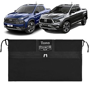 Bolsa Caçamba Fiat Toro Ranch Impermeável 450 Lts Maleiro Pickup Caminhonete Instala Fácil Sem Furar A Caçamba Toro Ranch