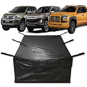 Bolsa Caçamba Mitsubishi L200 Triton 100% Impermeável 640 Lts Premium Instala Fácil Sem Furar A Caçamba