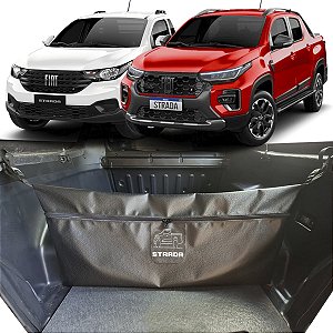 Bolsa Slim Caçamba Fiat Strada Instala Fácil Sem Furar