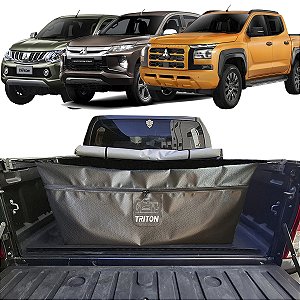 Bolsa Slim Caçamba Mitsubishi L200 Triton Instala Fácil Sem Furar