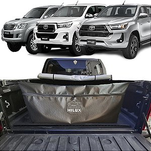 Bolsa Slim Caçamba Toyota Hilux Instala Fácil sem Furar