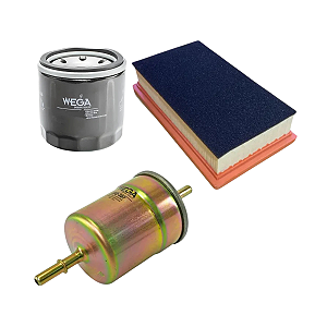 Kit de Filtros (Combustivel, Ar e Oleo) | Effa V21 E V22 E V25