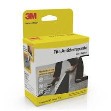 FITA ANTIDERRAPANTE 50MMX5M PRETA  - 3M