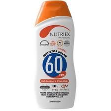 BLOQUEADOR SOLAR UV FPS 60 120G - NUTRIEX