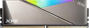 KIT MEMÓRIA 32GB DDR5 (2 X 16GB) 6600MHZ XPG LANCER RGB ROG CERTIFIED, SILVER - AX5U6600C3216G-DCLARROG