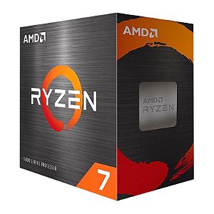Processador AMD Ryzen 7 5700X, 8-Core, 16-Threads, 3.4GHz (4.6GHz Turbo), Cache 36MB, AM4, 100-100000926WOF