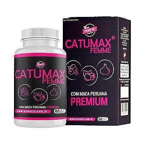 Catumax Femme com Maca Peruana Premium - 60 Caps 500mg