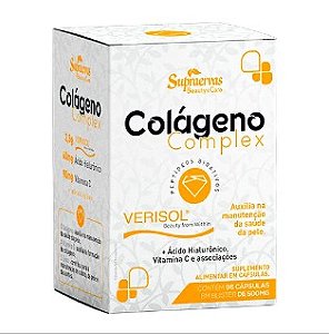 Colágeno Complex - Verisol + Ácido Hialurônico + Vitamina C - 96 Caps