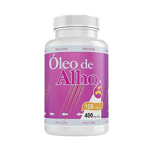 ÓLEO DE ALHO - 60 cápsulas - 400mg
