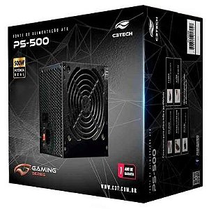 Fonte Atx Real C3 Tech PS-500BK