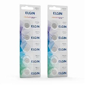 Bateria de Litio Elgin CR1616 Blister com 5 Unidades