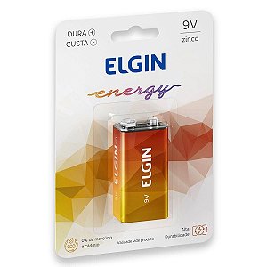 Bateria 9V Elgin  LW01