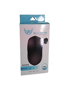 Mouse Sem Fio 2.4GHZ 10M Distancia Altomex AG-830