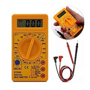 Multímetro Digital DT-830 Com Bateria