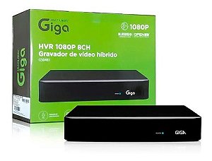 HVR 1080P 8 CANAIS SAIDA BNC GIGA GS0481