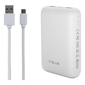 Carregador Portátil Power Bank 5.000 MAh IT-BLUE MAX-0529