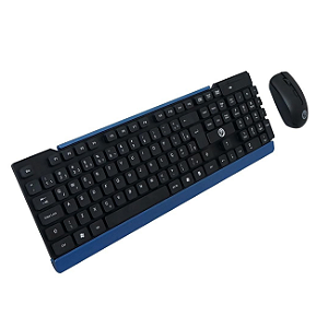 Kit Teclado e Mouse Sem Fio Bazil PC BPC-5271/17