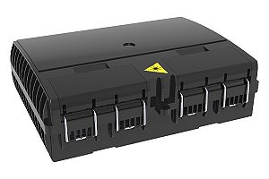 CTO Caixa Vazia 24F (NAP) C/Sup Fibersul Preta