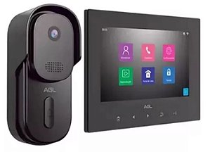 V deo Porteiro VP7 Touch WIFI AGL BM Tech Distribuidora