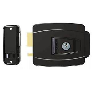 Fechadura AGL AL100 Abertura Interna 42MM Preta