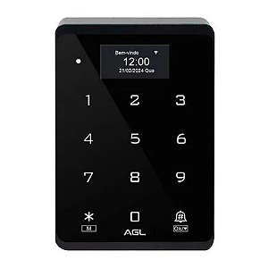 Controle de Acesso CA1000 LCD WiFi Senha Proximidade 125 Khz