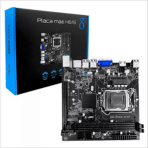 Placa Mãe H61s Ddr3 Micro Atx Lga1155 Pci Express Usb 2.0