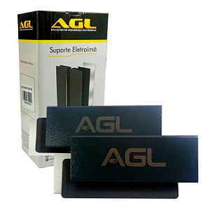 SUPORTE FECHADURA ELETROIMA PV PRETA AGL S/PUXADOR