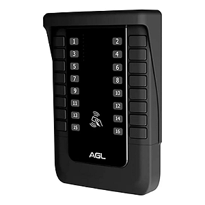 Porteiro Coletivo 16 Pontos Agl S500 Leitor Rfid App Celular