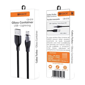 CABO USB GLASS CONTAINER IPHONE CB-213I HREBOS
