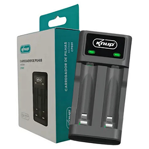CARREGADOR DE PILHA CP601 AA/AAA KNUP