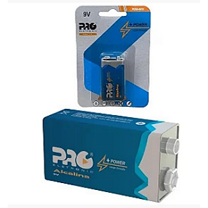 BATERIA 9V ALCALINA PRO ELETRONIC PQBA-9V01
